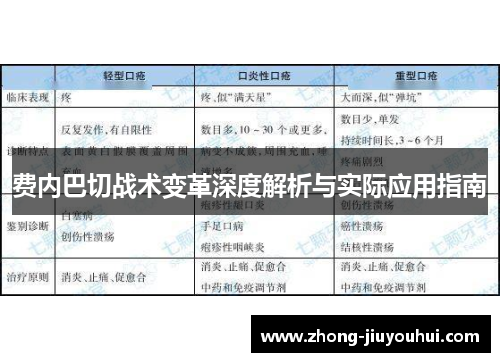 费内巴切战术变革深度解析与实际应用指南